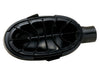 MetroVac AGB-3 Three-Piece Pet Grooming Brush and Comb Set angled front view of included MVC-219B curry comb