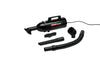 Metrovac VAC N GO® 500 Watt HI Performance Hand Vac – Part# 105-105244 – black hand vacuum with flexible hose and small tools