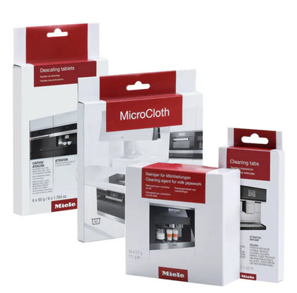 Miele CoffeeCare set (Descaling, cleaning tabs and milk pipework)-12123070