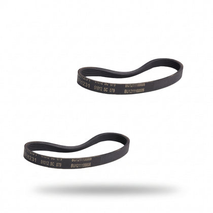 Oreck PRO12 Clutch-to-Roller Vacuum Cleaner Belts, Pack of 2 – Part #O-8520071 available at Ace Vacuums