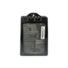 Hizero Lithium Ion Battery for F803 & F801 -P3300000801 – battery label and terminals