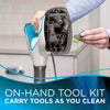 Bissell PowerFresh Slim 3-in-1 Steam Mop & Handheld Steam Cleaner -2075A – onboard tool storage close-up
