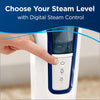 Bissell PowerFresh Deluxe Steam Mop -1806 – digital steam controls close-up