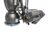 Powr-Flite Comfort Pro Backpack Vacuum with Tools – 6 Quart Capacity #BP6S – padded hip belt close-up