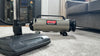 Metrovac PROFESSIONAL EVOLUTION Full-Size Canister Vacuum – Part #104-578000 – powerhead and canister on carpet, close-up