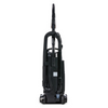 Riccar Deluxe Cordless Upright Vacuum - R27CV – upright rear showing hose and cord storage