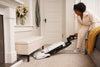 Riccar Clean Air Premium Pet Upright Vacuum - R27P – upright reclined for cleaning beneath furniture