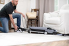 Riccar Tandem Air 20th Anniversary Limited Edition Upright - R30 TAD – vacuum reclined under a sofa