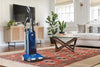 Riccar Tandem Air Premium Pet Upright Vacuum - R40P.8 – blue upright in living room