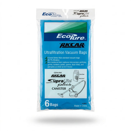 Riccar SupraLite Plus Vacuum Bags – Genuine Pack #RSLP-6 available at Ace Vacuums