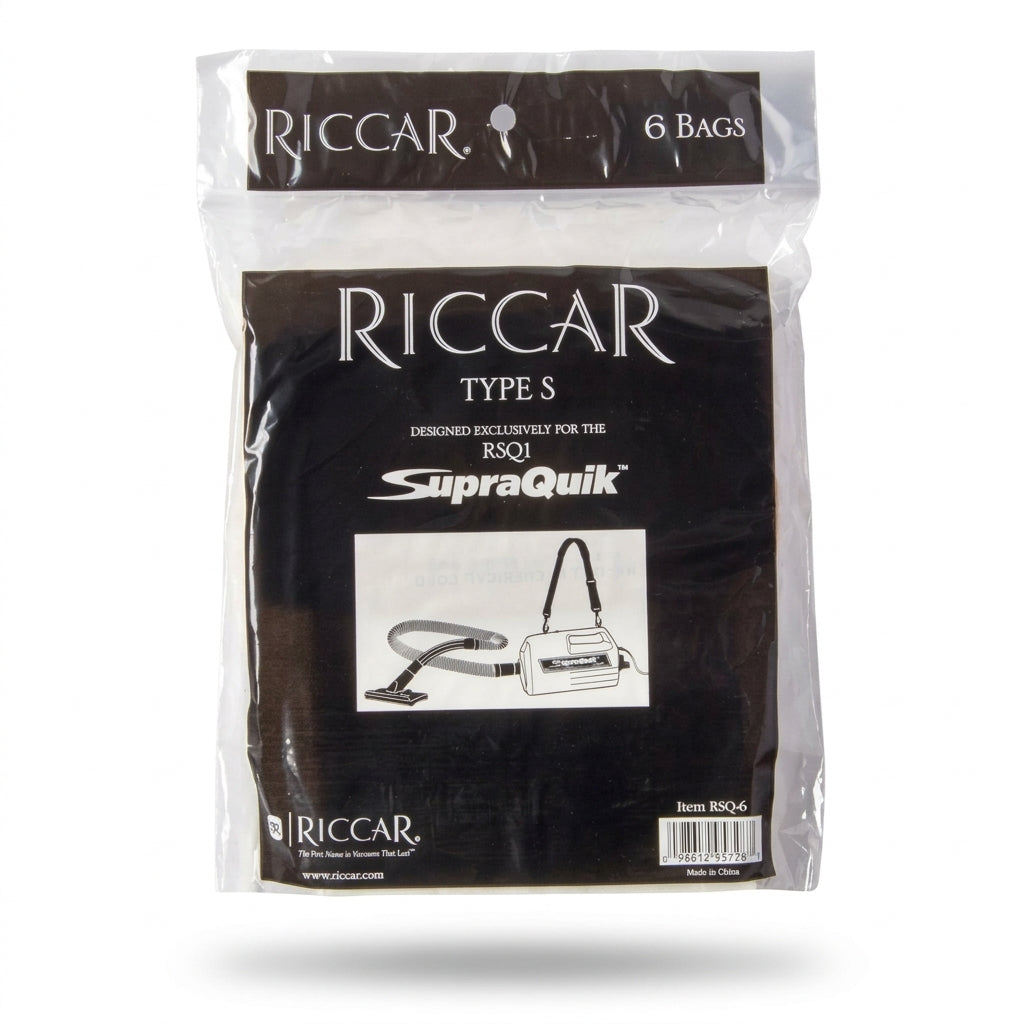 Riccar Vacuum Bags for SupraQuik #RSQ-6 available at Ace Vacuums