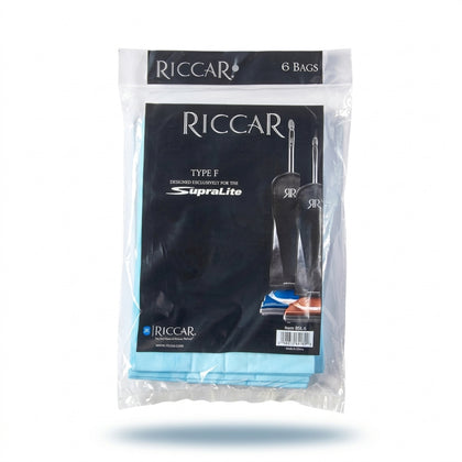 Riccar Vacuum Type F Paper Bags – 6-Pack #RSL-6 available at Ace Vacuums