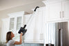 Simplicity Premium Cordless Stick Vacuum – Multi Use – S65P.2 – extended wand cleaning above kitchen cabinets