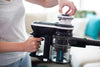 Simplicity Premium Cordless Stick Vacuum – Multi Use – S65P.2 – filter being removed from dust bin