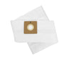 Simplicity Brio Vacuum Bag 3-Pack – Replacement Dust Bags #SBCH-3 – white replacement bag with brown collar
