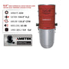 Nadair SD-659-22SF central vacuum power unit with specs and 6.6