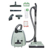 SEBO AirBelt K3 Premium Canister Vacuum (Pastel Mint) | #91697AM – vacuum with filter and attachment assortment