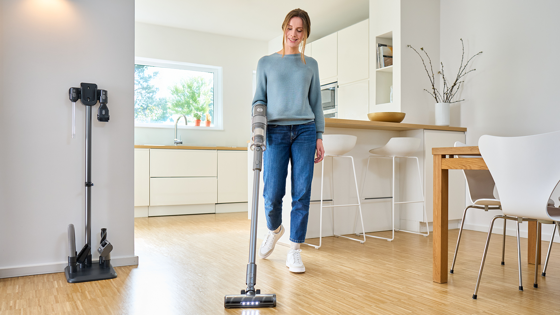 SEBO Balance A1 Cordless Vacuum Dual Motor - Blue | # 95001AM