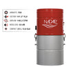 Nadair ST-700-25H hybrid central vacuum power unit with key specs