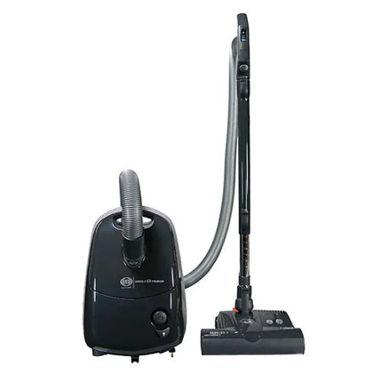 Sebo AirBelt E3 Premium Canister Vacuum (Black) #91650AM available at Ace Vacuums