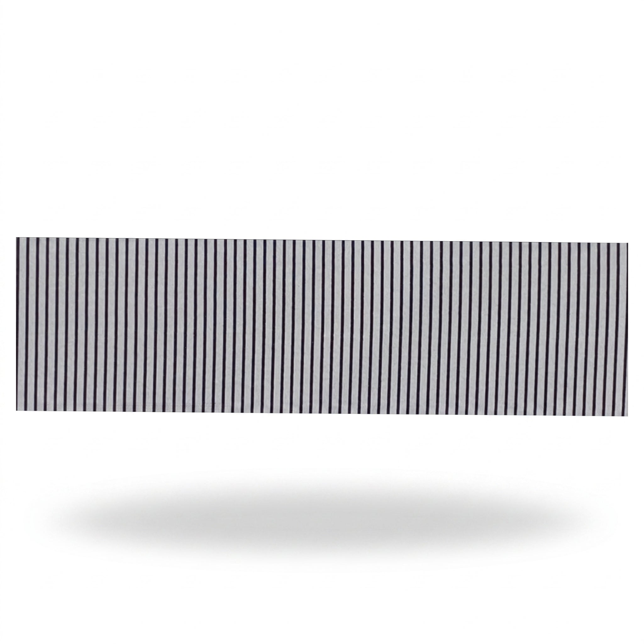 SEBO AIRBELT Textile for D, K, and C Models with 6048GS & 8034GS Clips (Black/Silver, Stripes) available at Ace Vacuums