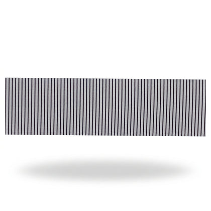 Sebo AIRBELT Textile for D, K, and C Models with 6048GS & 8034GS Clips (Black/Silver, Stripes) – 6047AM10 available at Ace Vacuums