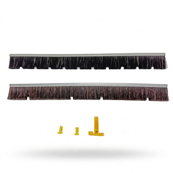 Sebo Brush Strip Set (2 pcs.) with End Caps for Premium Parquet Brush – 7207ER