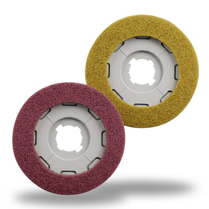 Sebo DISCO Poor Floor Polishing Pad (2 Pads) (Red and Yellow) – 3286ER40 available at Ace Vacuums