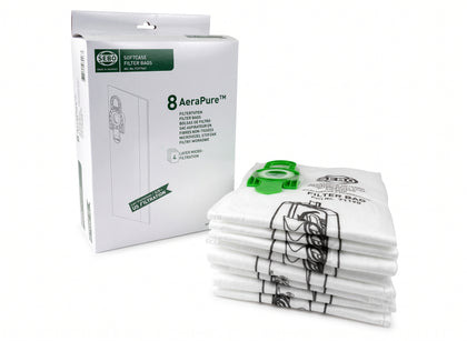 Sebo Filter Bag Box Softcase (8 Bags with Caps) #75175AM