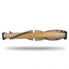 Riccar SupraLite Roller Brush Assembly – Part # B012-2800C – wooden brush roller, horizontal side view