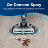 Bissell SpinWave Cordless Hard Floor Spin Mop -2315A – spin mop spray demonstration on tile