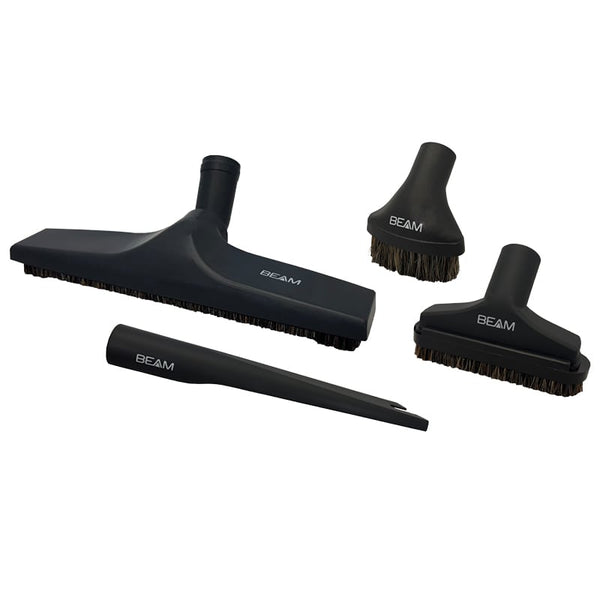 Beam Central Vacuum Brush Kit with 12 in. (30.5 cm) Floor Brush – Peppercorn – Part# TENSDEXO12