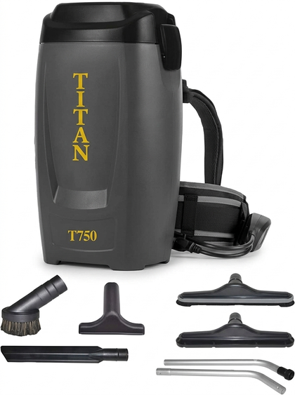 Titan Backpack Vacuum – T750 available at Ace Vacuums