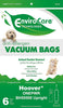 Hoover ONEPWR Cordless Upright Vacuum Cleaner Synthetic Cloth Bags, 6-Pack – Fits BH55500PC & BH55500 (Replaces AH15600)