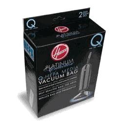 Hoover Type Q HEPA Filtration Vacuum Bags 2-Pack – Fits Platinum UH30010COM | Part #AH10000