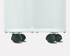 AirPura H600 for Allergy and Asthma Relief Air Purifier – white purifier base and casters