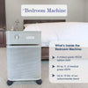 Austin Air Bedroom Air Purifier (Midnight Blue) #B402E1 – Bedroom Machine cutaway graphic with light-colored purifier