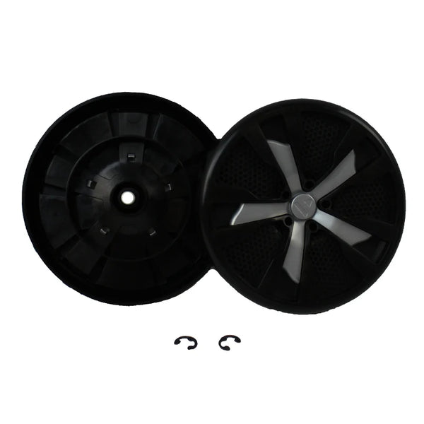 Bissell Proheat Wheel Assembly with E Ring – Part #1606422