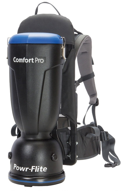 Powr-Flite Comfort Pro Backpack Vacuum with Tools – 6 Quart Capacity #BP6S available at Ace Vacuums
