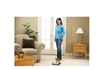 Bissell 2680 Push Sweeper (2 Brushes, Silver, 9.5 Inches) – Part #92N0A – person using sweeper in room