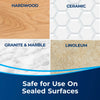 Bissell PowerFresh Scrubbing & Sanitizing Steam Mop -1940A – compatible sealed floor surfaces graphic