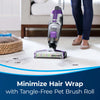 Bissell CrossWave Pet Pro Multi-Surface Wet Dry Vac -2306A – brush-roll floor-cleaning demonstration