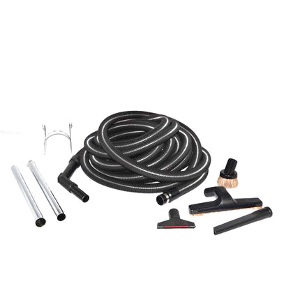 Central Vacuum Fit All Vacuum Cleaner 50′ Black Hose Garage Kit #06-4962-69 available at Ace Vacuums