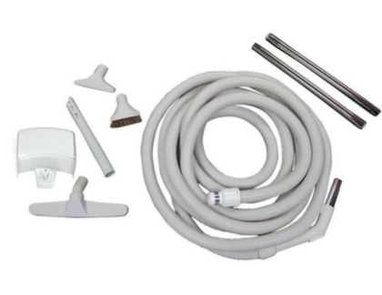 Central Vacuum Kit 30 Foot Standard Hose #CV-SUP29 available at Ace Vacuums
