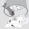 Step 2 of replacing disposable bags and filters central vacuum; maintenance illustration, power unit not included | AceVacuums