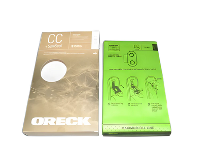 Oreck CC Saniseal Paper Vacuum Bags 6-Pack – Part #AK12206
