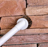 Round Dusting Brush vacuuming and dusting on any surface