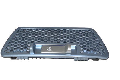 Hoover Exhaust Filter Cover Assembly, Blue Metallic – Part #440001582 available at Ace Vacuums