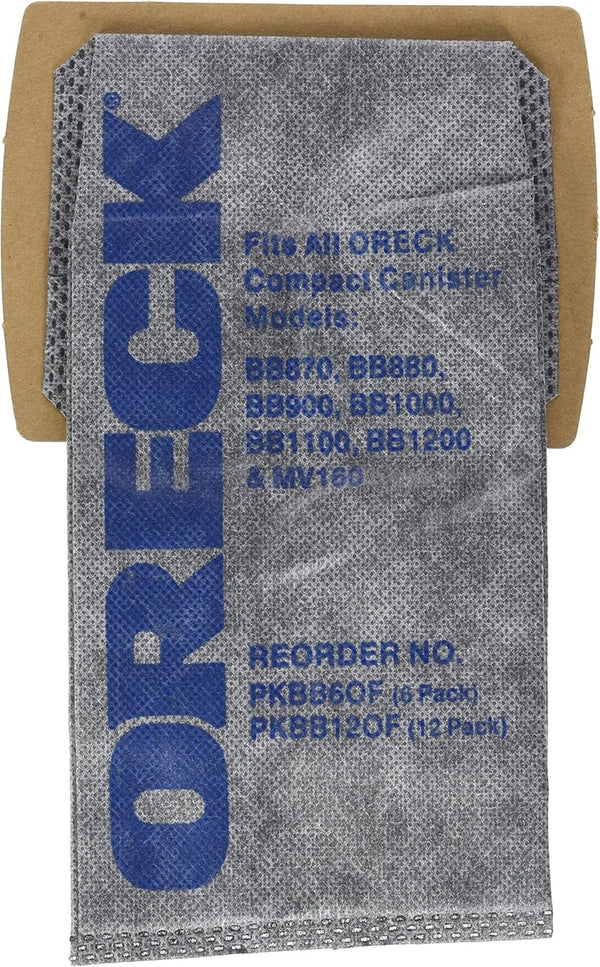 Oreck Odor-Fighting Hypo-Allergenic Vacuum Bags 12-Pack – Part #AK14312