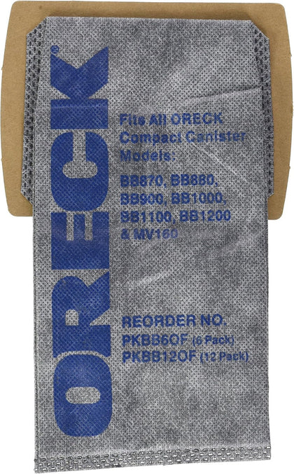 Oreck Odor-Fighting Hypo-Allergenic Vacuum Bags 12-Pack – Part #AK14312